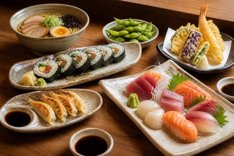Illustrative Japanese food; not the exact menu item